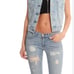 Women's Rag Bone Light blue Denim Vest Size S