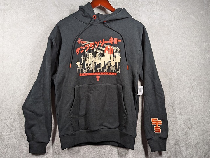 Disney Park Exclusive Big Hero 6 San Fransokyo Baymax Black Hoodie Size Small