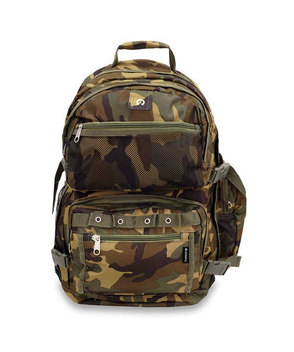 Everest 20 Oversized Woodland Camo Backpack, Camo All Ages, Unisex C3045R-CAMO