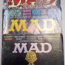 Vintage Mad Magazines Lot