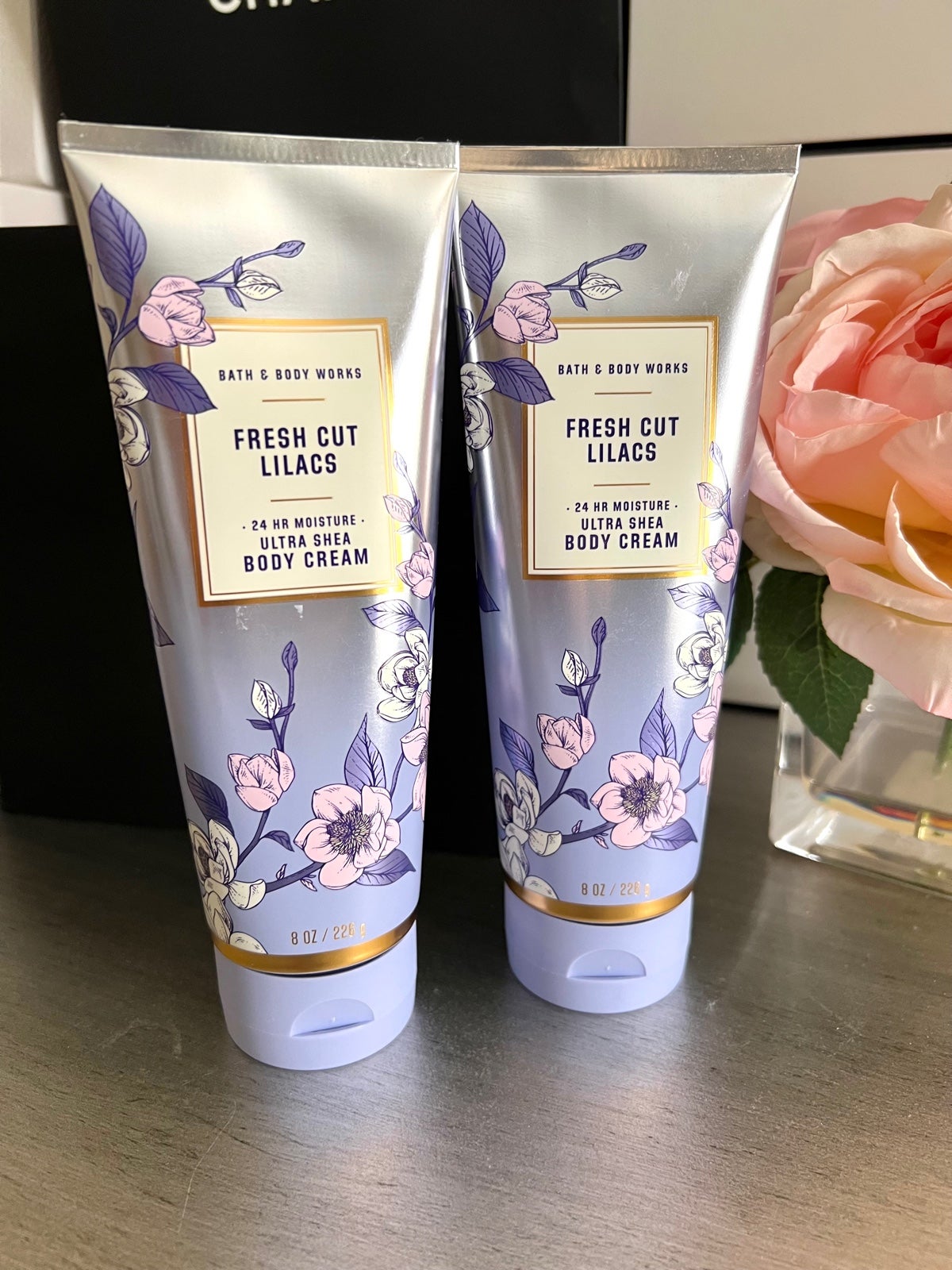 2x Bath & Body Works FRESH CUT LILACS Creams