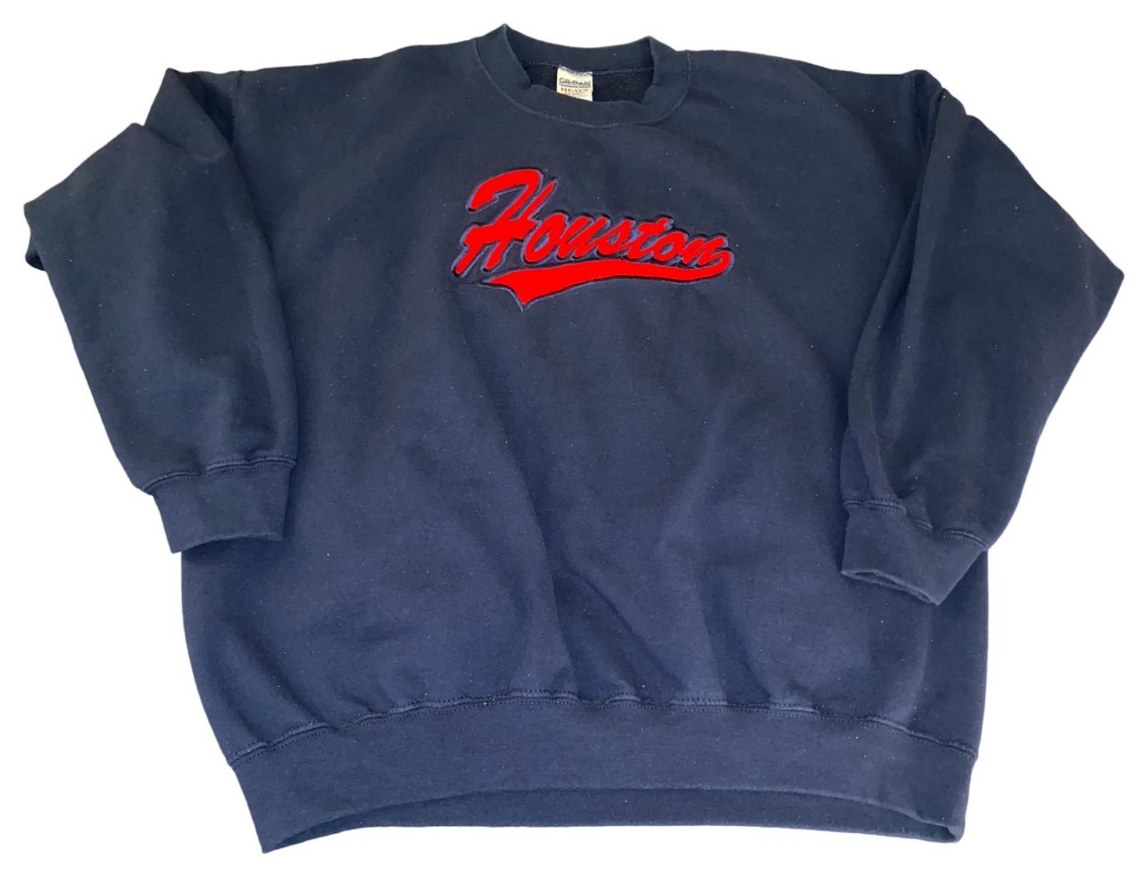 Houston Rockets Script 1990s Crewneck Sweatshirt Men's Size XL
