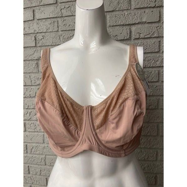 Parfait Nude Soft Lace Bra with Underwire Size 42H NWT