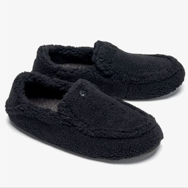 OluKai Nohea Heu Slipper- Black