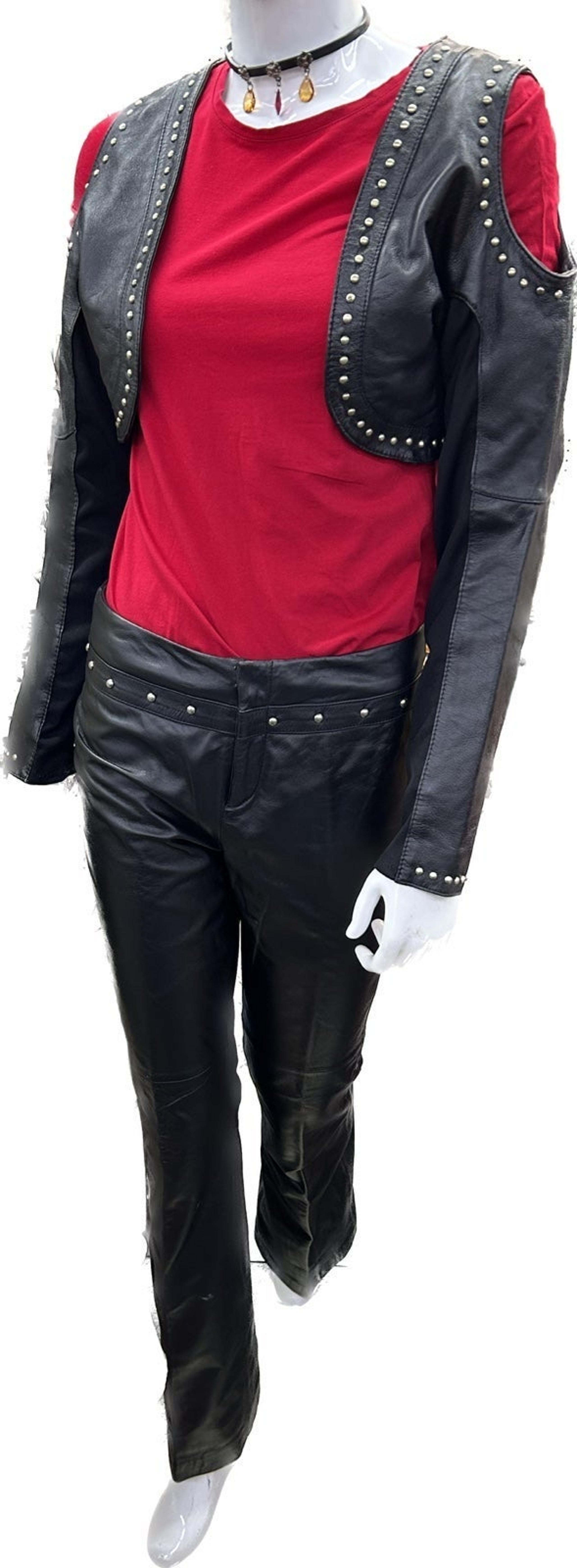Rare Hard to find FIRST Vintage Black Leather Jacket