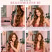 The Beachwaver Co B1 Rotating 1 Curling Iron- Midnight Rose