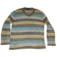 MISSONI SPORT Pale Woven Pattern Sweater