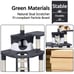 SMILE MART 48 Cat Tree with Condo and Scratching Post Tower, Dark Gray