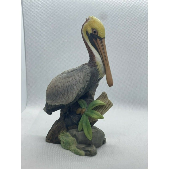Vintage 1983 Brown Pelican by John James Auduban Porcelain RARE