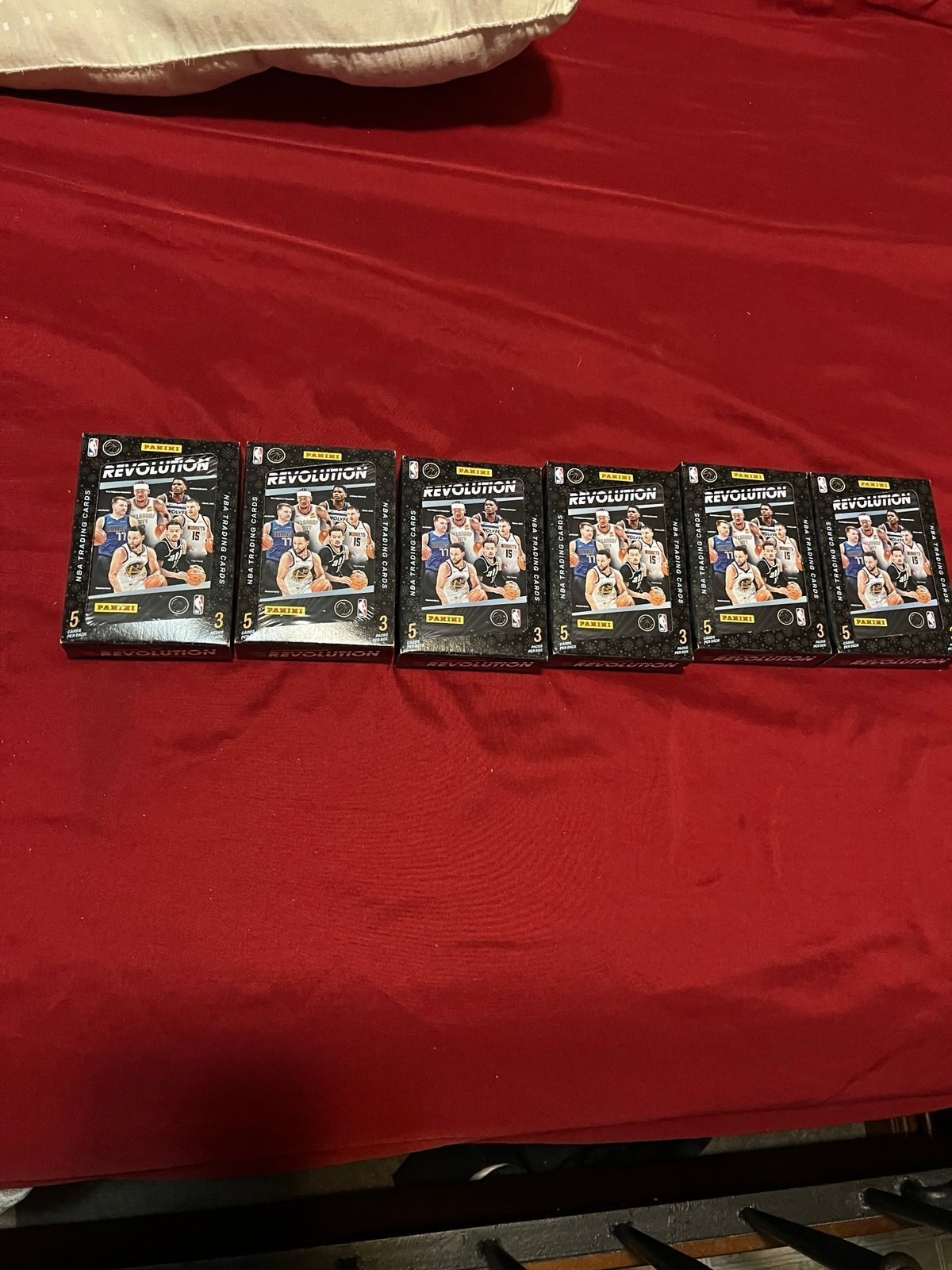 Lot of (6) 2023-2024 Donruss Revelution Hikday Tins