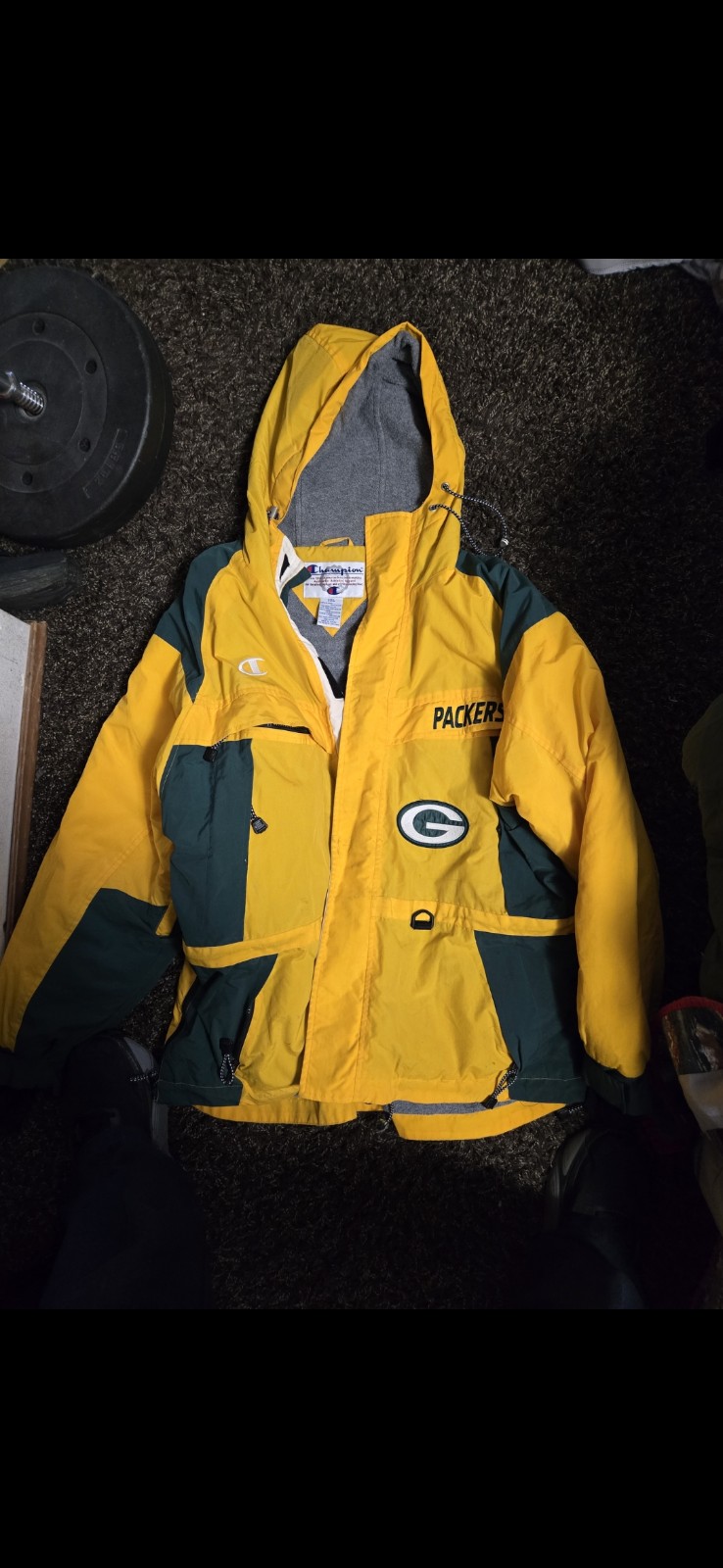 Vintage 90s Green Champion X NFL ProLine Green Bay Packers