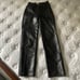 Black Faux Leather pants