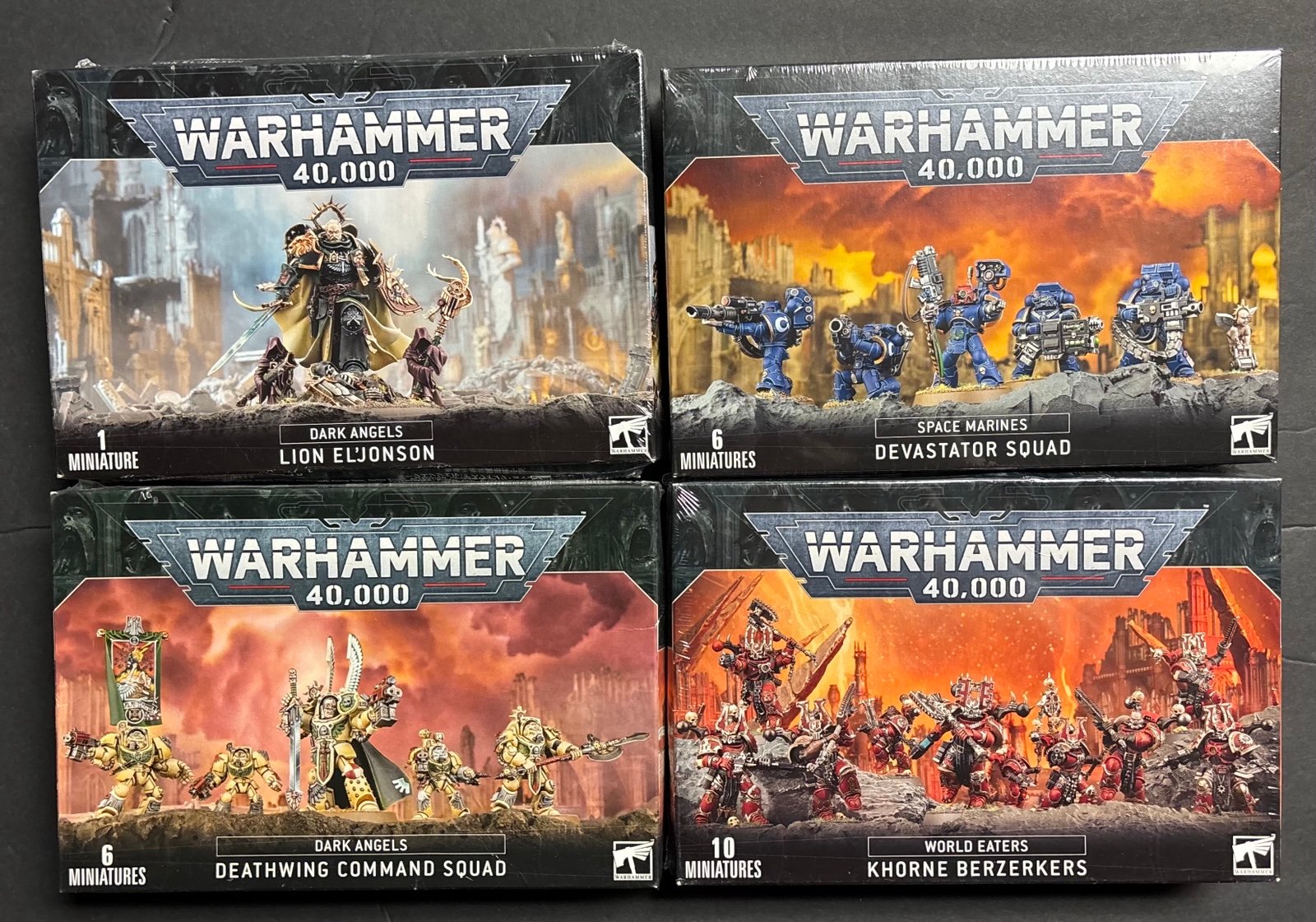 Warhammer 40k Lion El Johnson Death Wing Command Devastators Korhne Bezerkers