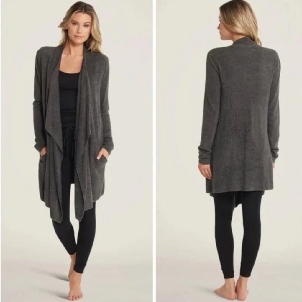 Barefoot Dreams Bamboo Chic Lite Calypso Wrap cardigan L/XL
