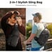 K&F Concept Camera Sling Bag Crossbody Waterproof Shoulder Backpack DSLR/SLR