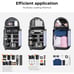 K&F Concept Camera Sling Bag Crossbody Waterproof Shoulder Backpack DSLR/SLR