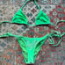 Triangl Velvet Bright Green Bikini