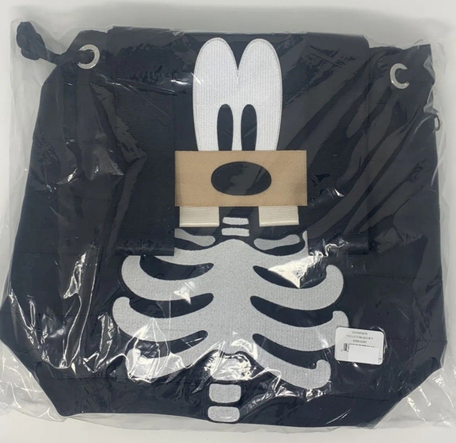 Harvey's seatbelt goofy skeleton purse drawstring Harvey Disney backpack