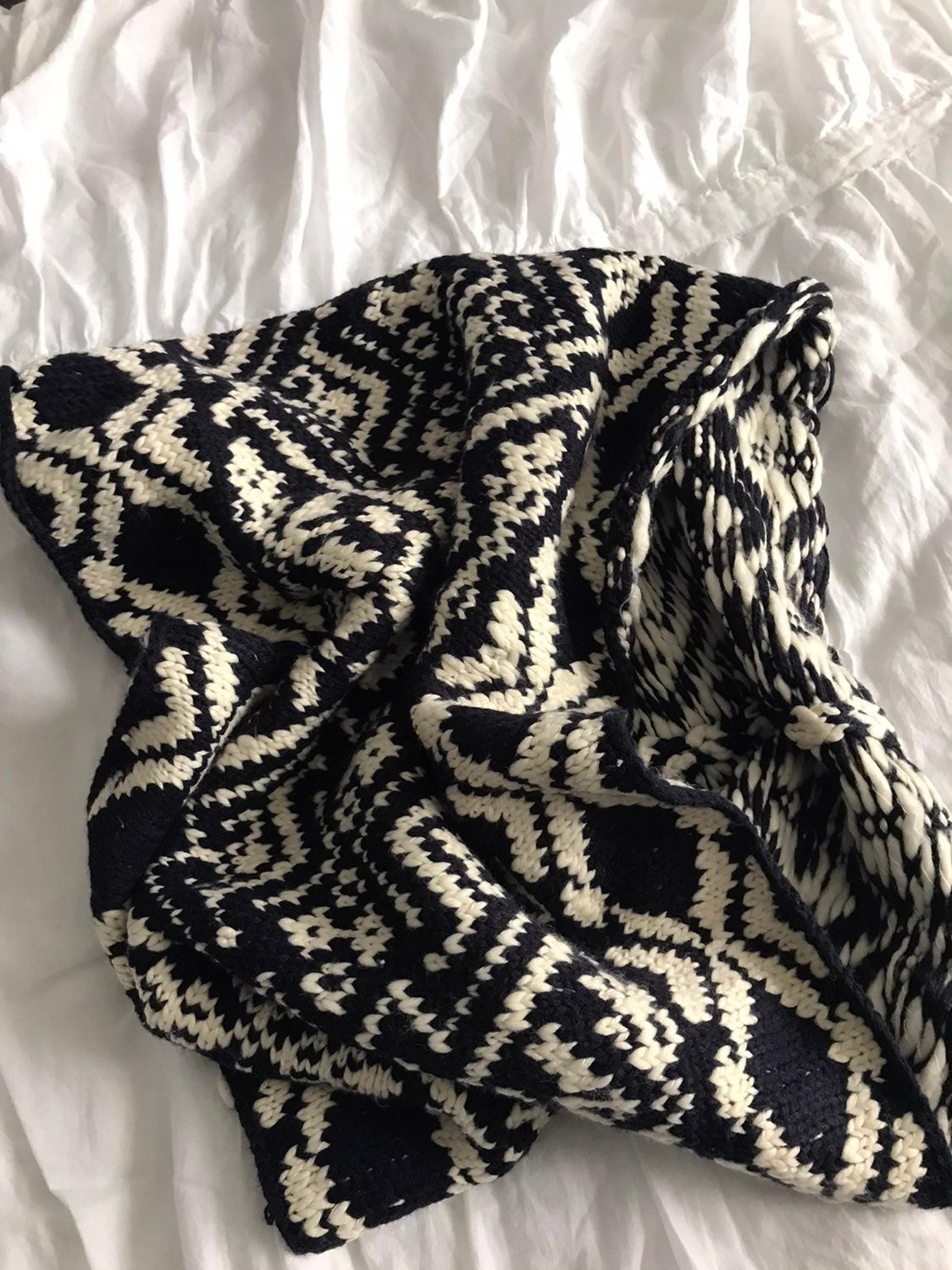 Gap knit infinity scarf