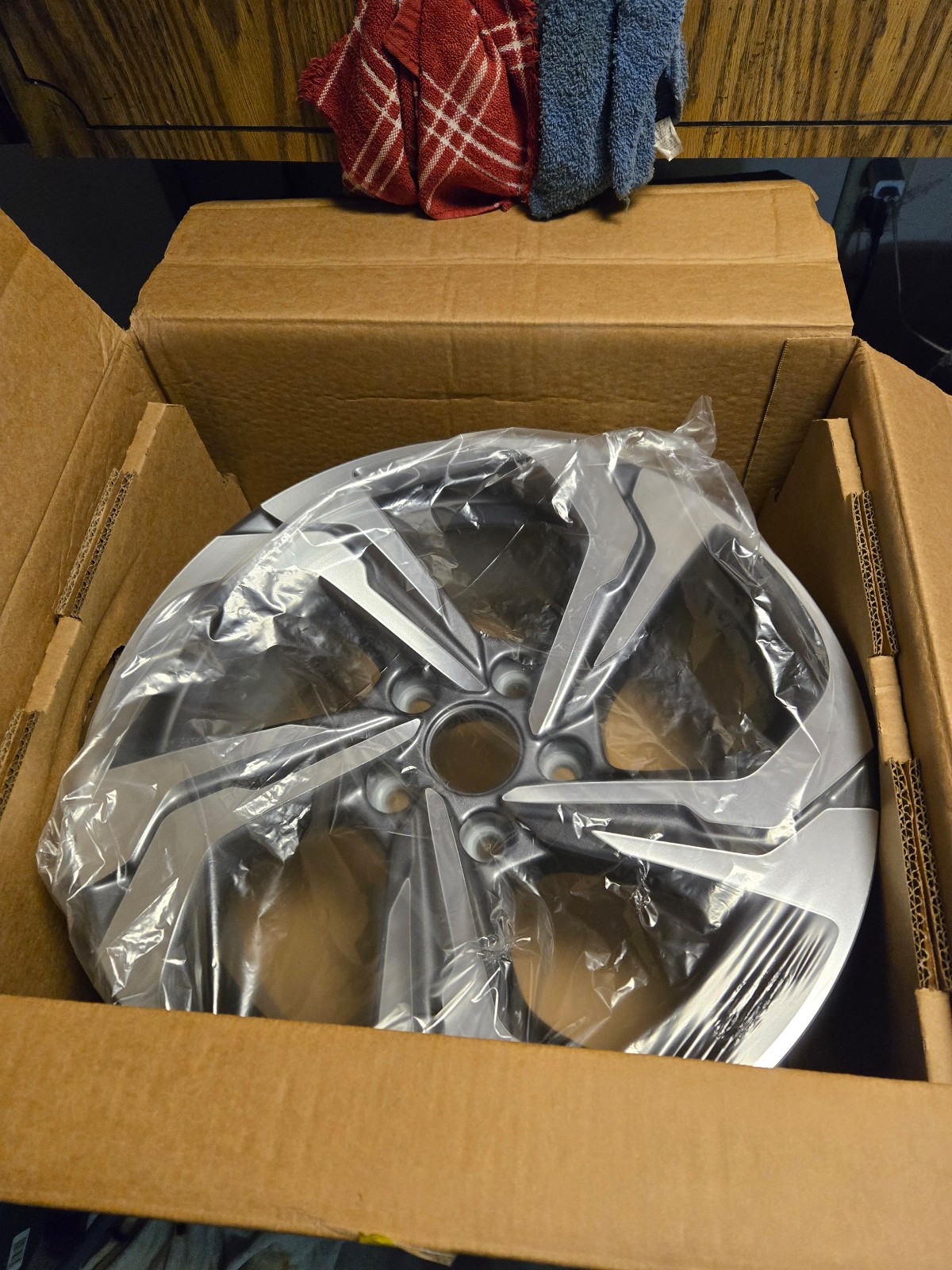 (1) Wheel Rim For Accord Recond OEM Machined Charcoal