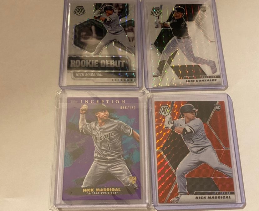 White Sox Lot. Nick Madrigal and Luis Gonzalez