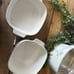 Vintage Corning Ware Casserole / Rival Crockpot Shadow Iris Set