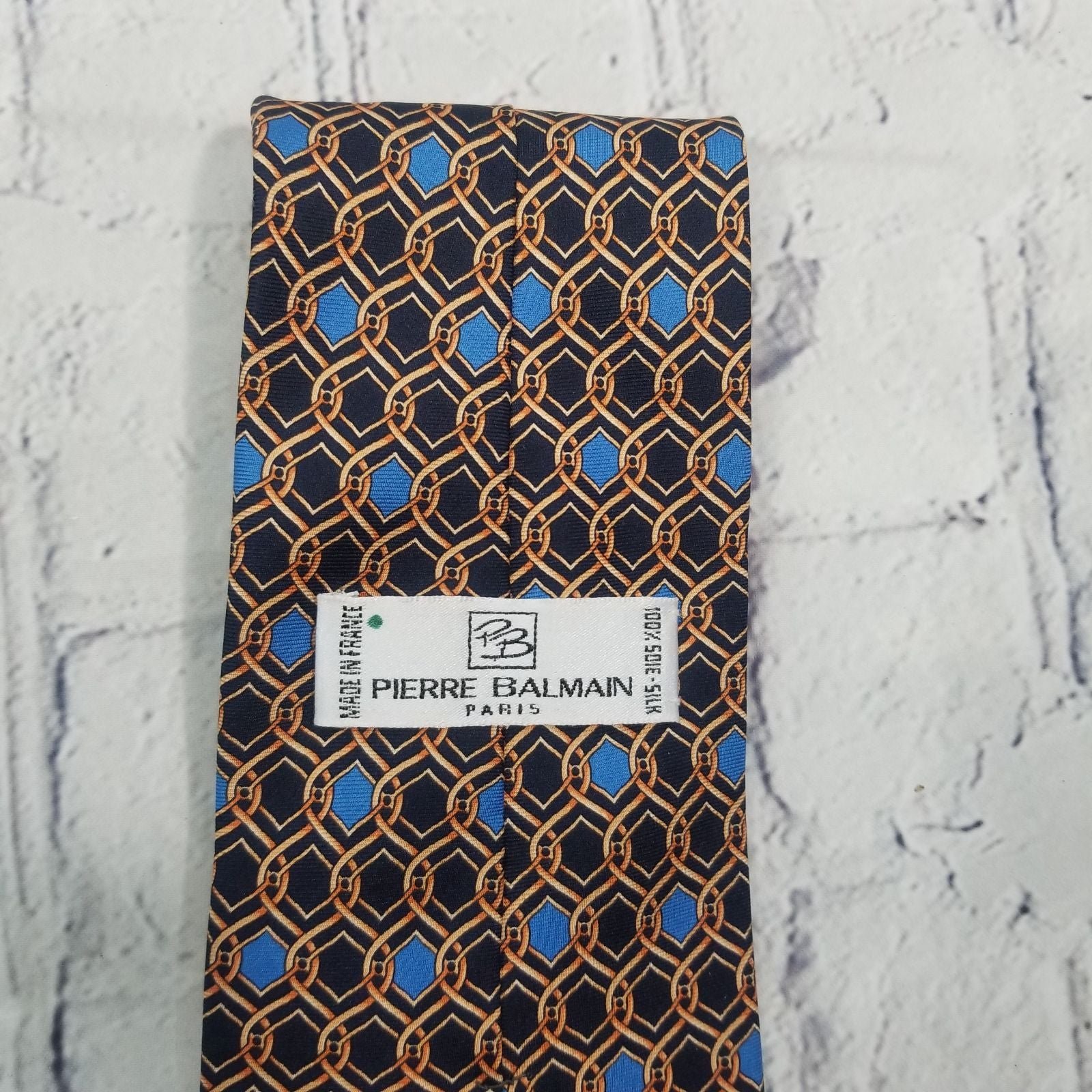 Balmain silk tie