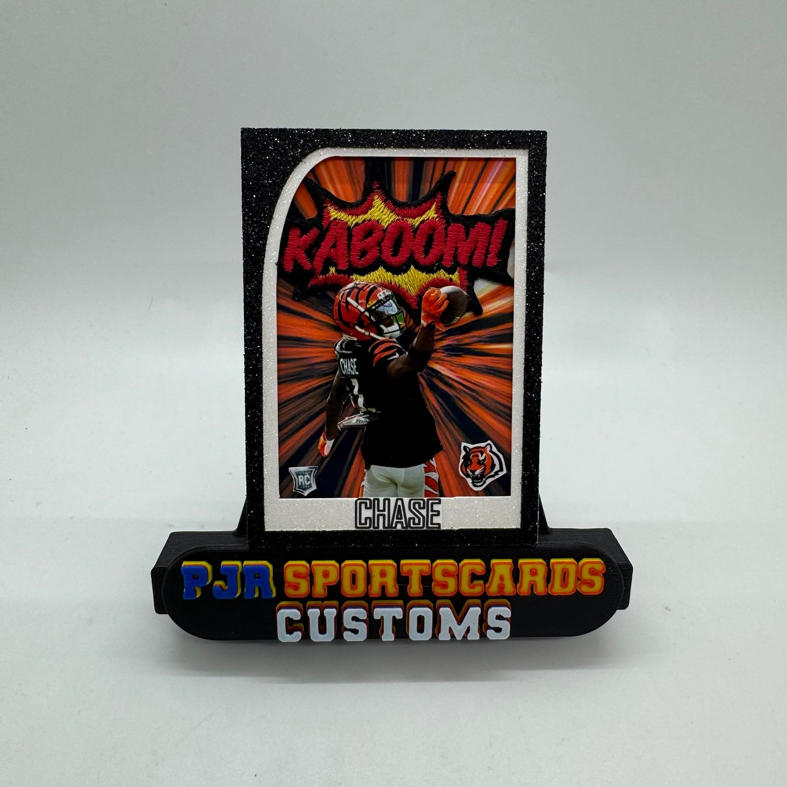Custom made art card ACEO of Ja’ Marr Chase Cincinnati Bengals