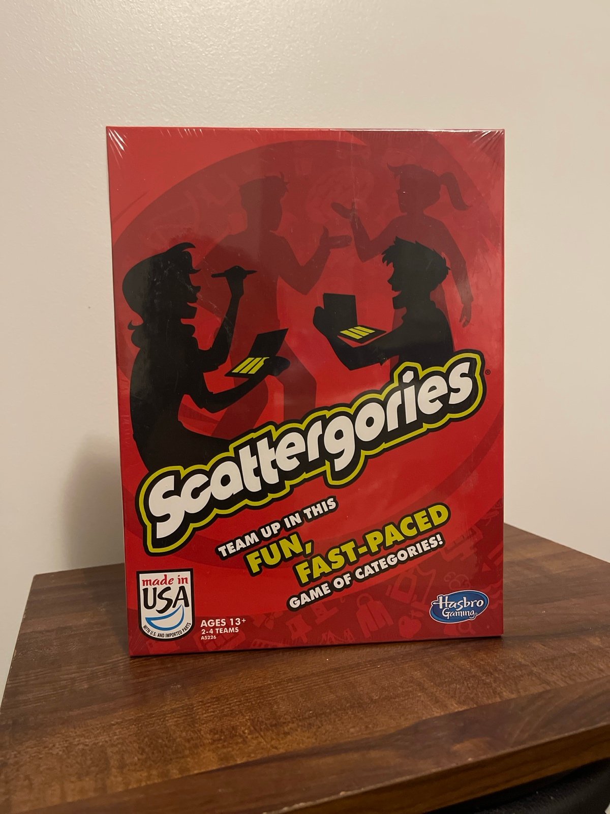 Scattergories board game
