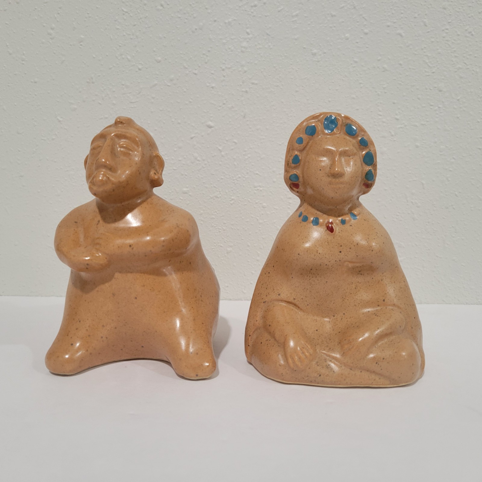 Vintage 1964 SENOR PICO Restaurant Salt Pepper Shakers Trader Vics Tiki Bar