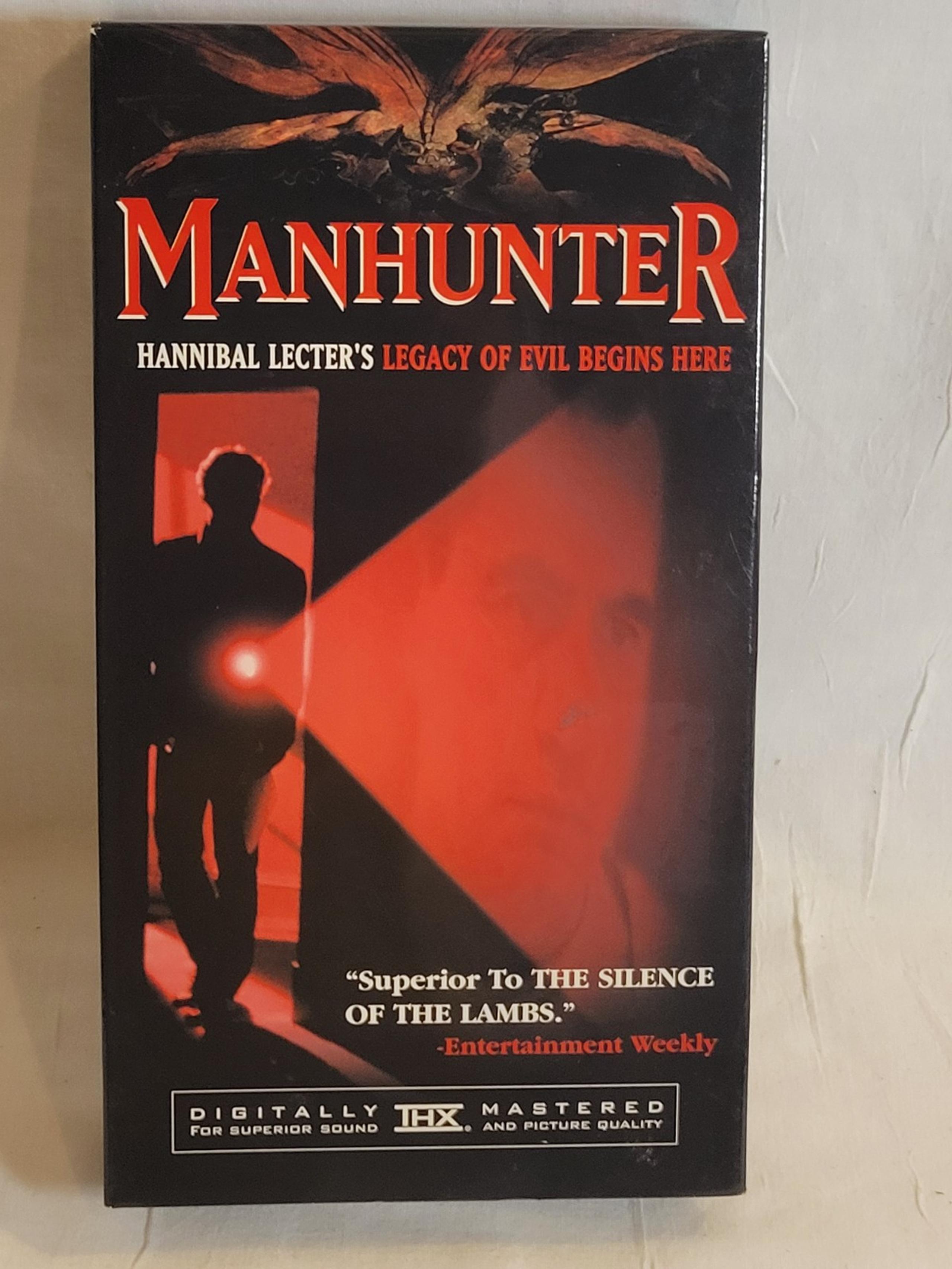 Manhunter VHS Horror Thriller William Petersen Brian Cox Anchor Bay Hannibal