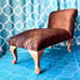 Small Pet Chaise Lounge Bed