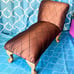 Small Pet Chaise Lounge Bed