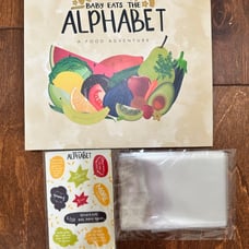 Baby Eats the Alphabet scrapbook