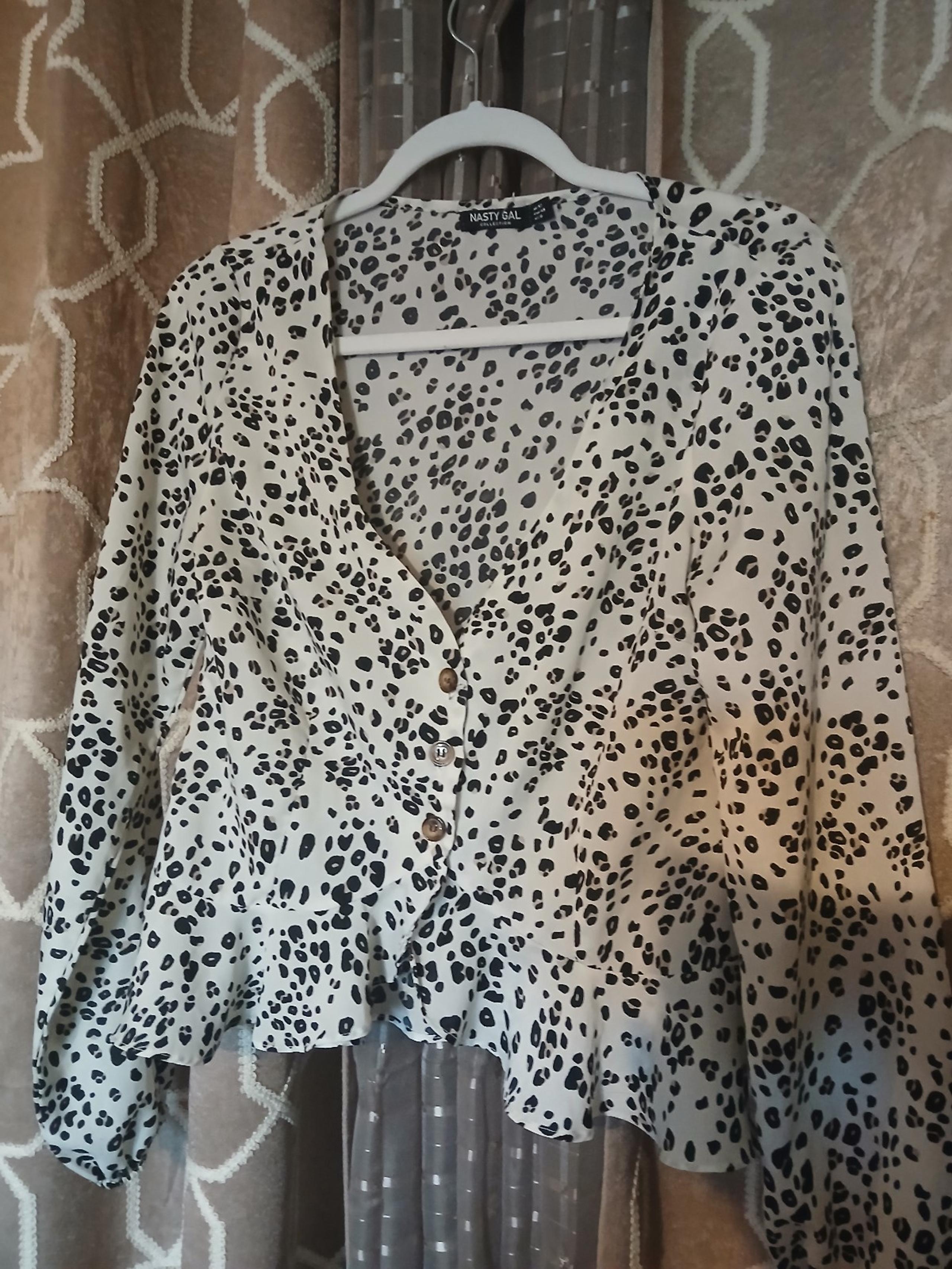 Animal print top