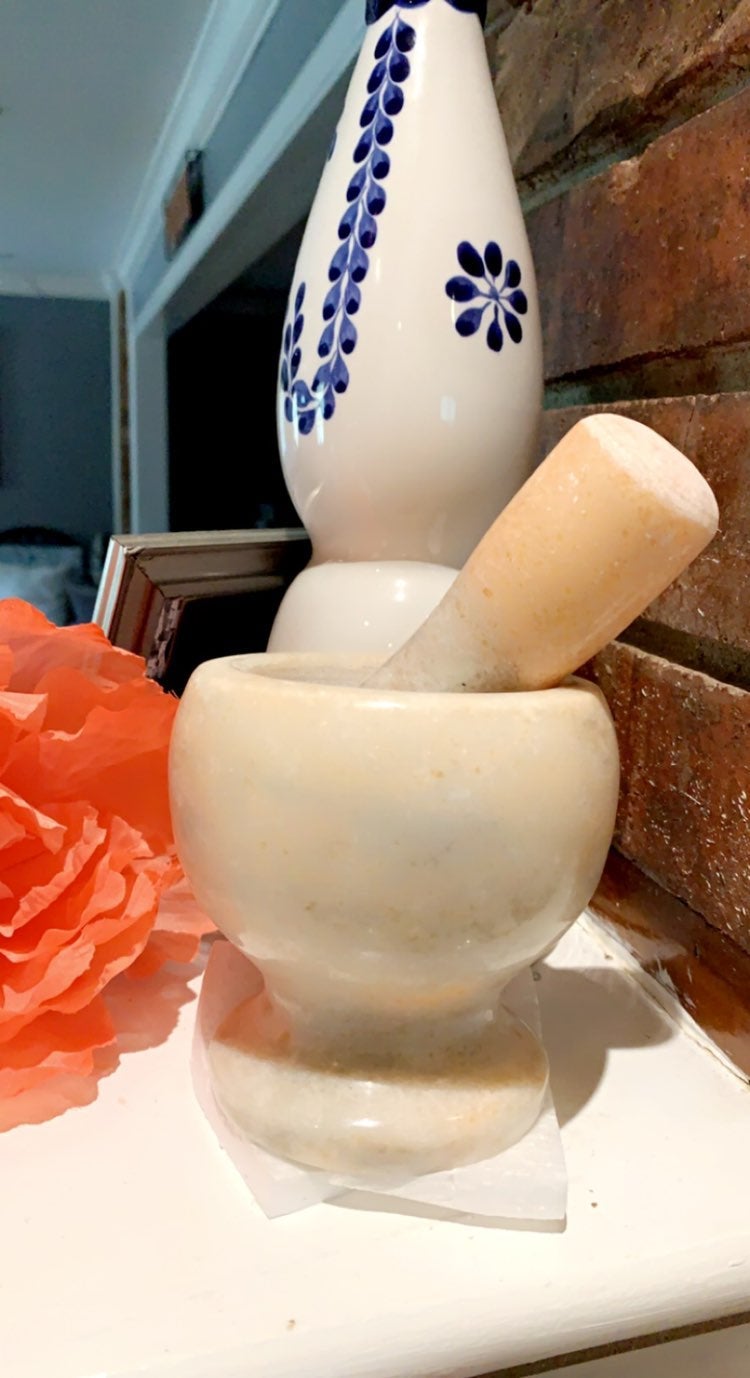 Natural Jade Mortar & Pestle