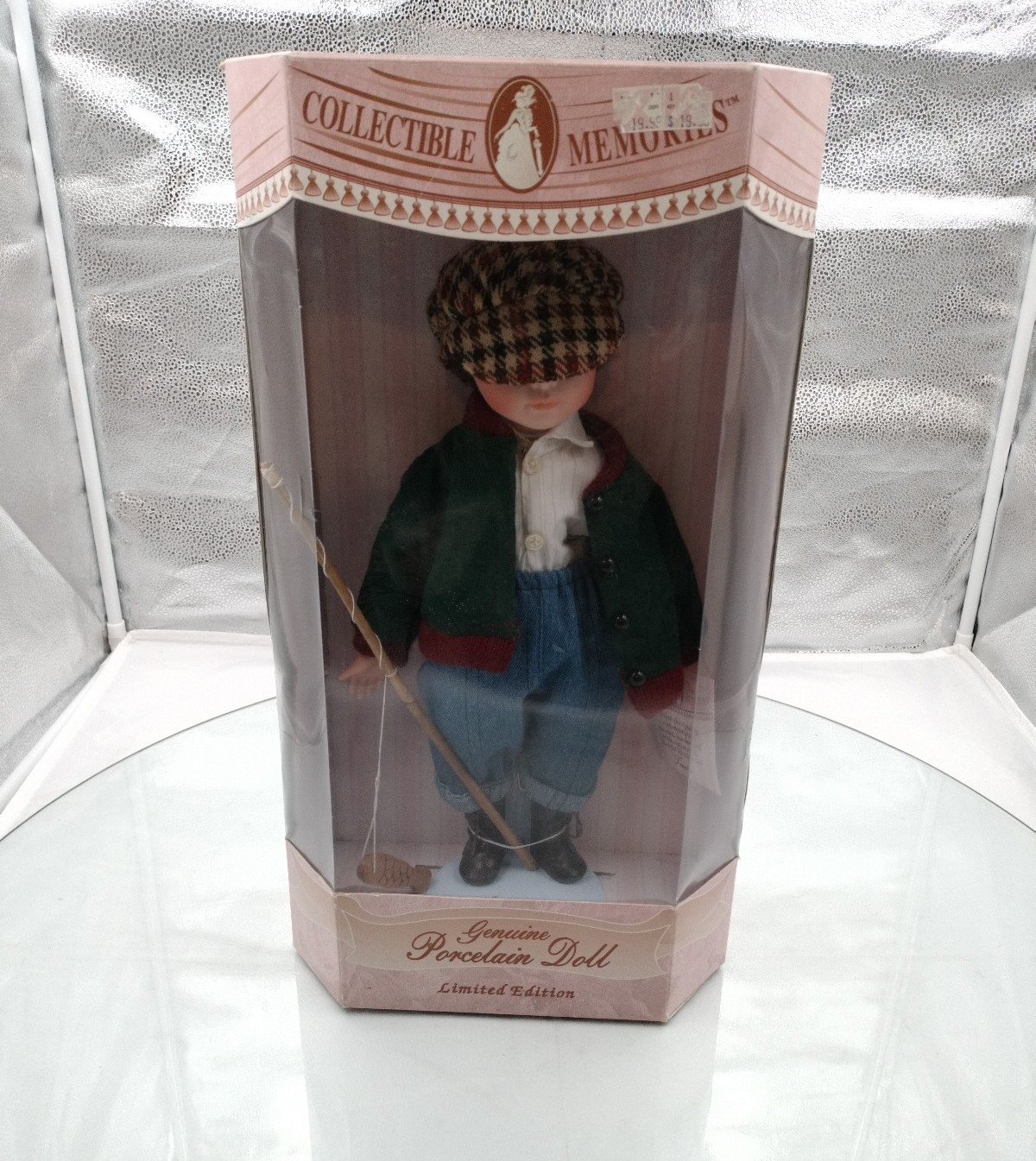 Collectible Memories 16 Genuine Porcelain Boy ''Fisherman Travis'' Doll (NIB)