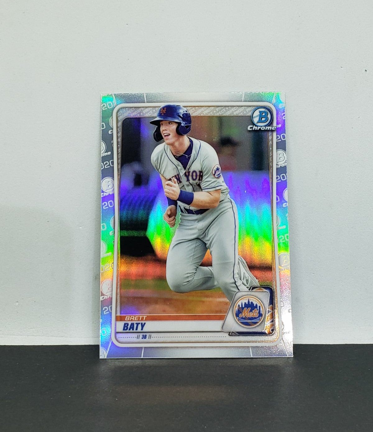 Refractor Brett Baty Rookie 2020 Bowman