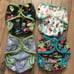 Lot of 4 Thirsties Diaper Covers