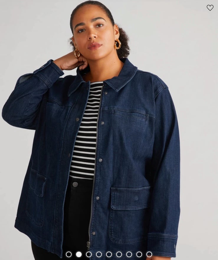 Universal Standard Denim Utility Jacket