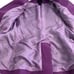 Smythe Womens Pintuck Blazer Size 6 Violet Linen Blend Single Button