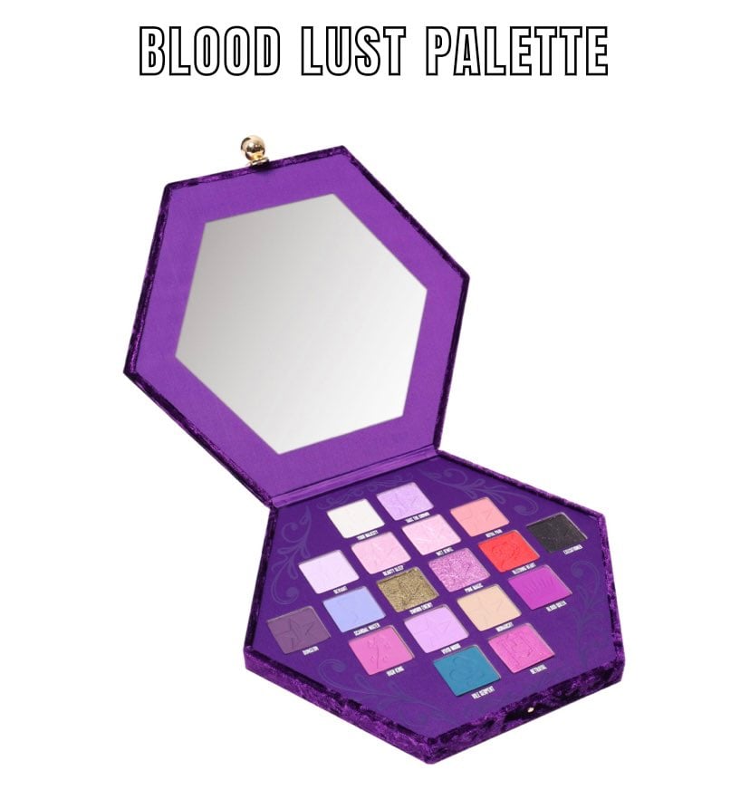Jeffree star blood lust palette