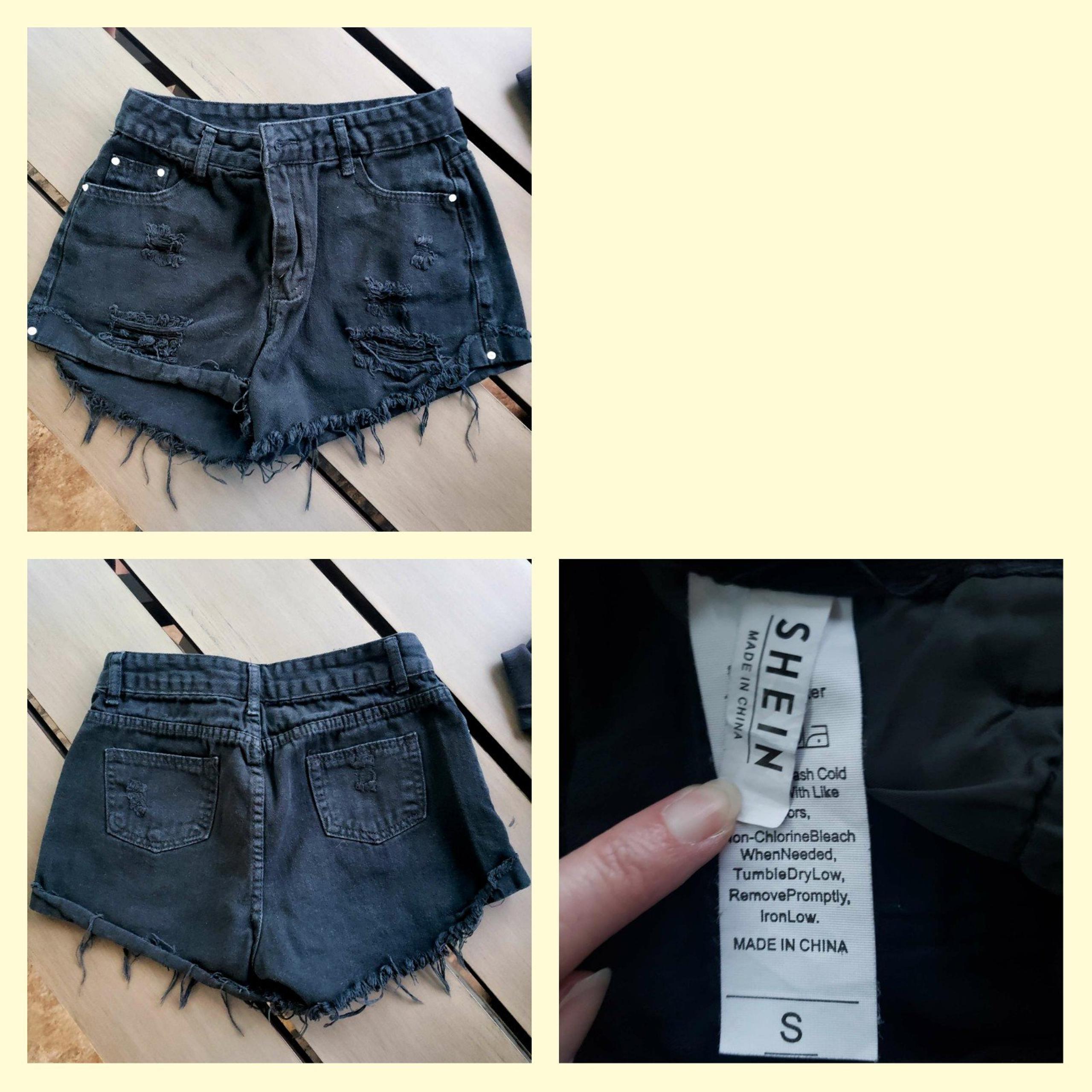 Shein Black Shorts, Women's size S