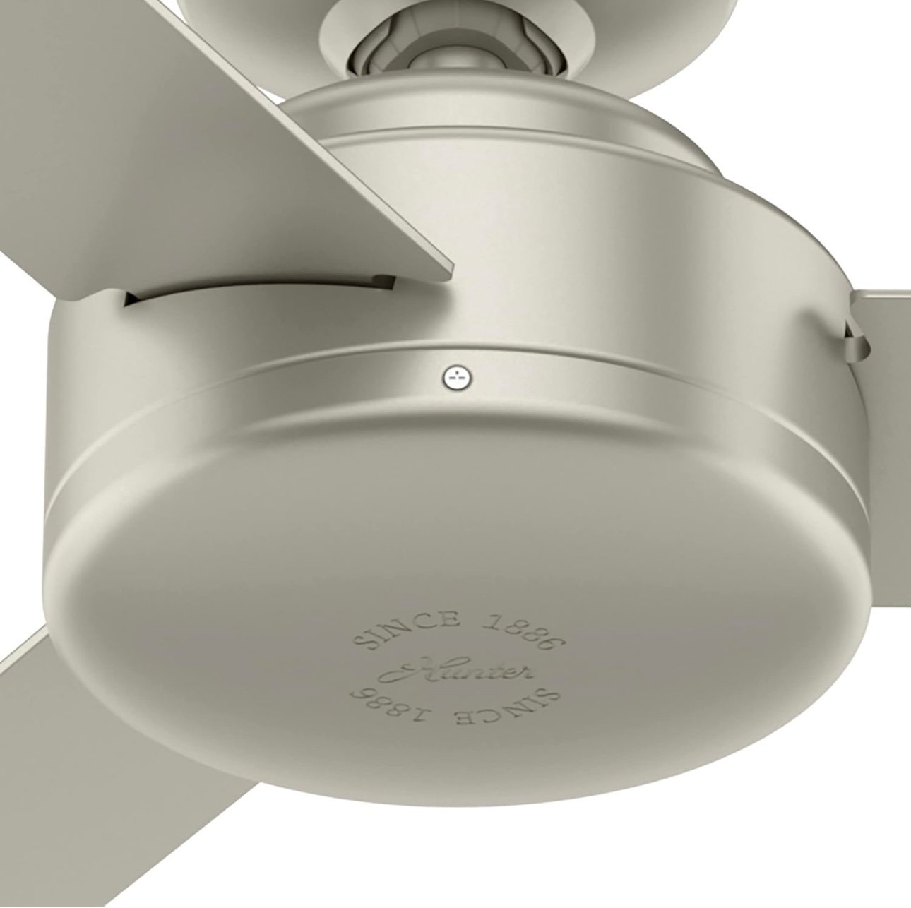 Ceiling Fan Hunter Presto 52” in Matte Nickel
