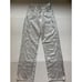Zara TRF High Rise Wide Leg Silver Metallic Size 0