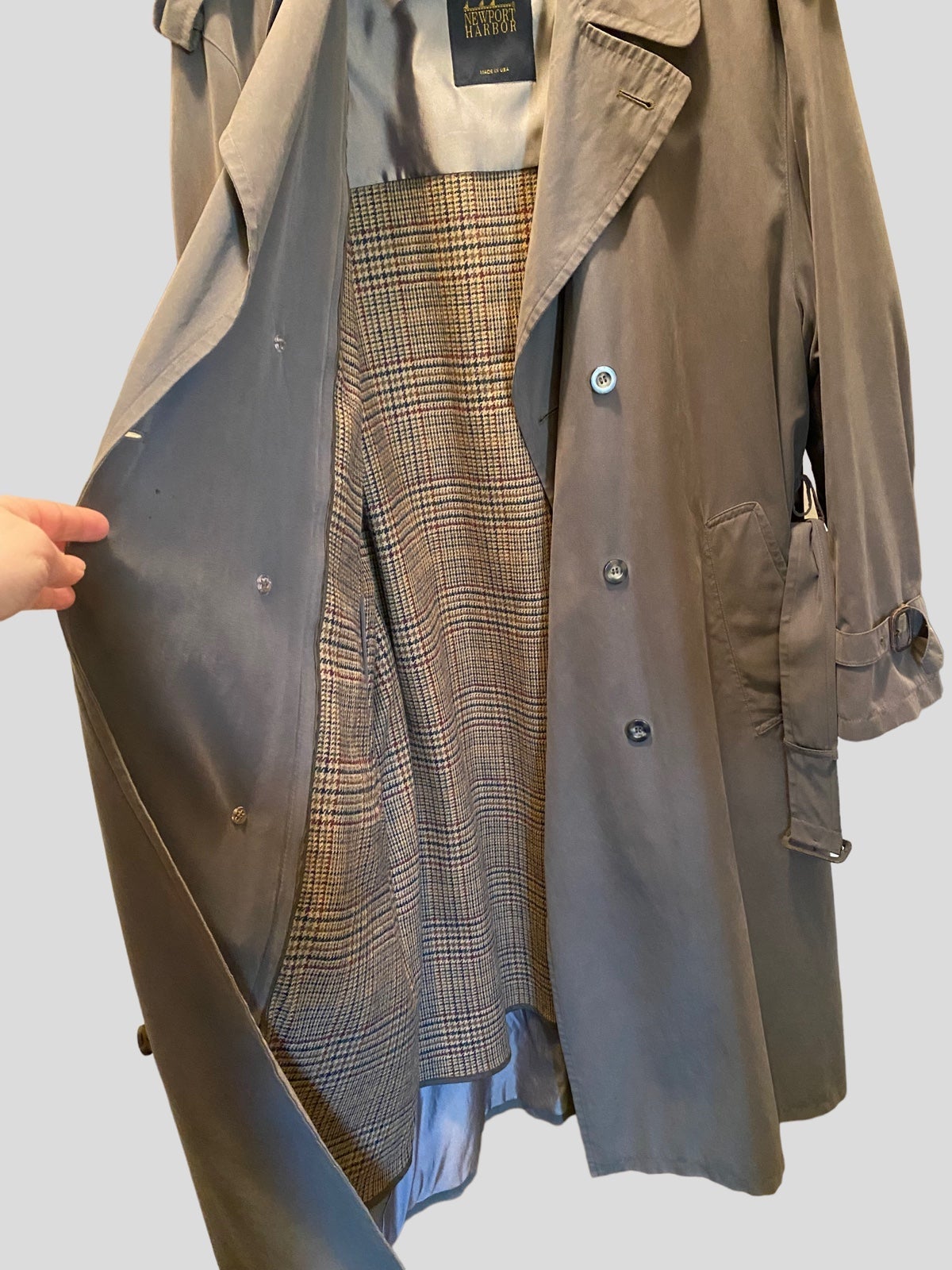 【2025年最新】大人気ブランドの人気アイテム  Newport Vintage Harbor description ***read coat Trench ジャケット・アウター