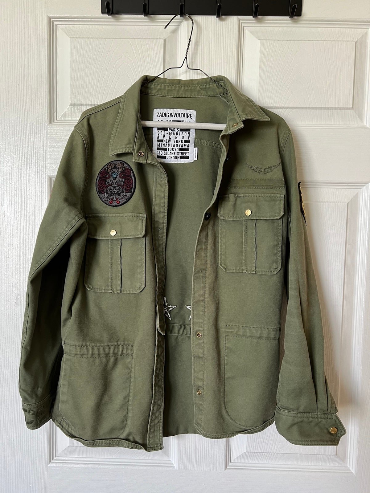 Zadig and Voltaire Military Jacket