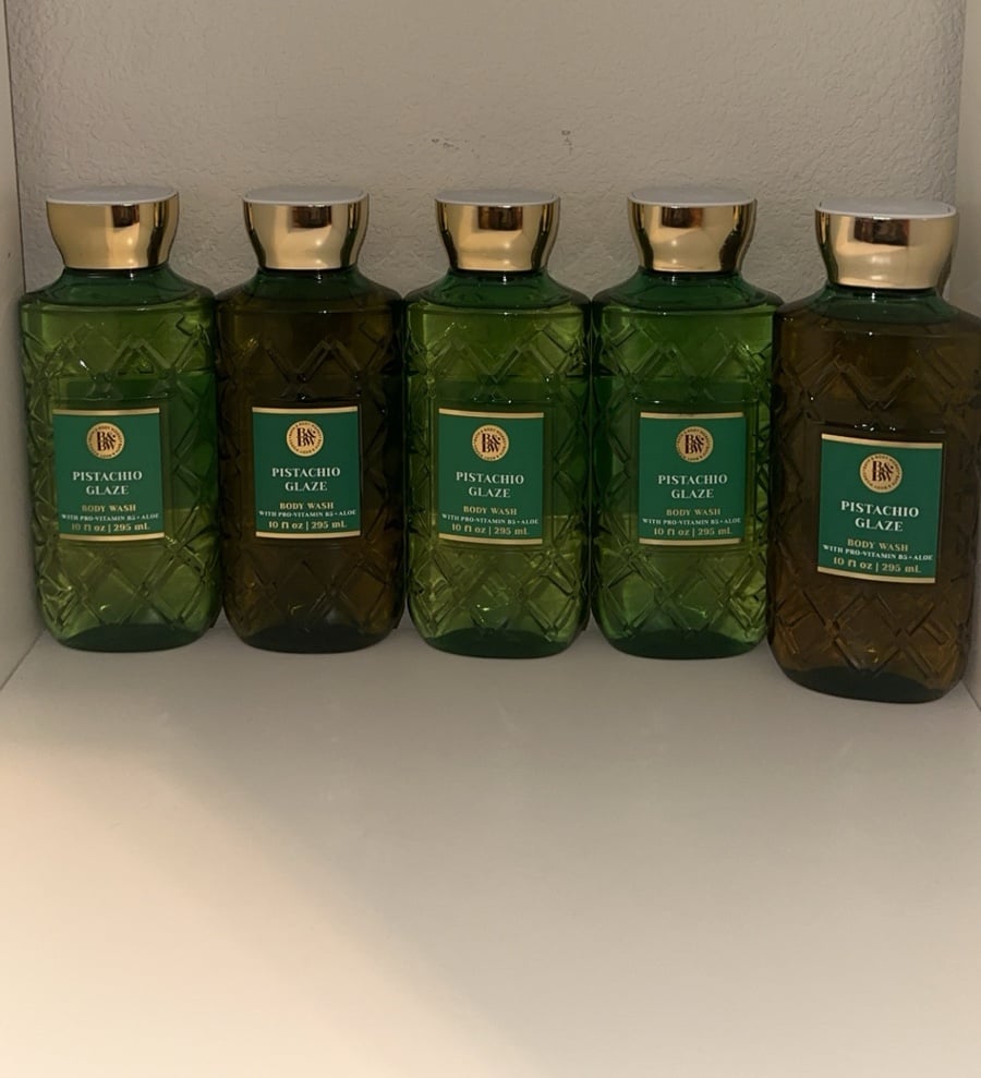 bath and body works pistachio glaze