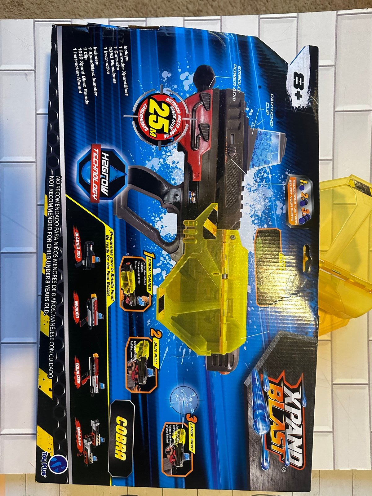 Toy Plus Xpand Blast Cobra With 1050 Xpand Blast Rounds