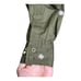 Joie “Hayfa” Military Green Button Front Floral Embellished Shirt size XS